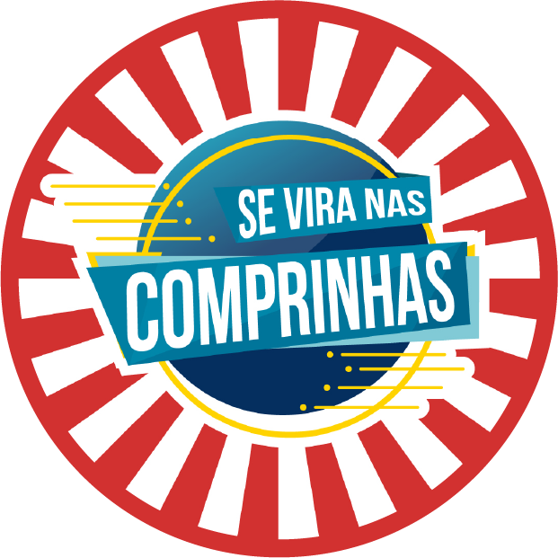se vira nas comprinhas logo redondo